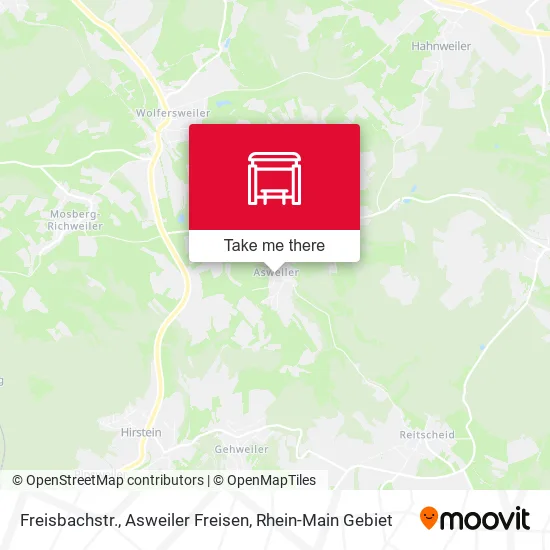 Карта Freisbachstr., Asweiler Freisen