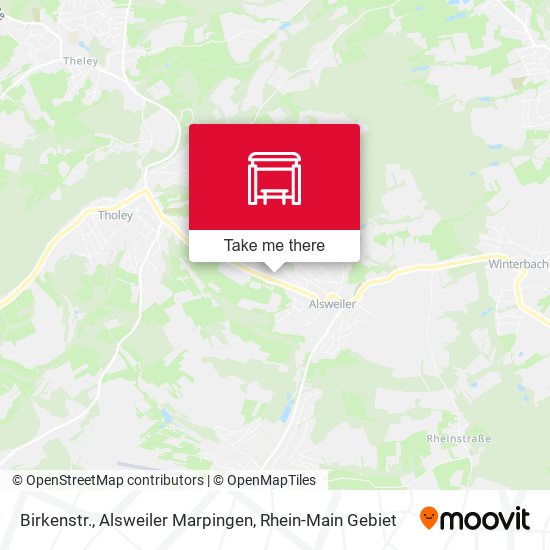 Birkenstr., Alsweiler Marpingen map
