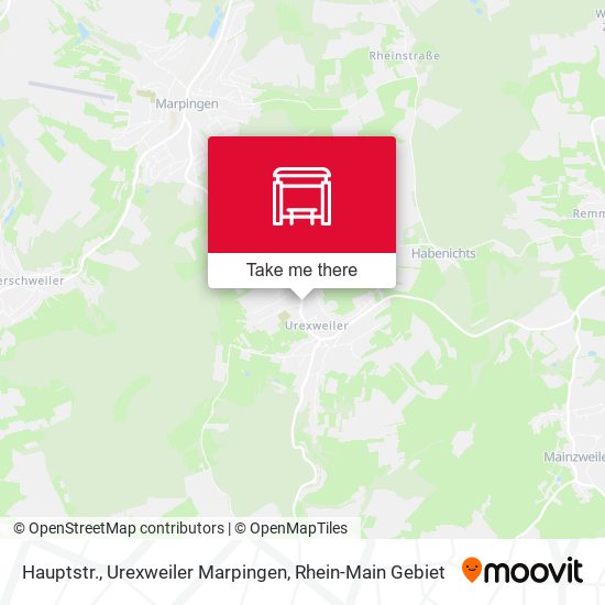 Hauptstr., Urexweiler Marpingen map