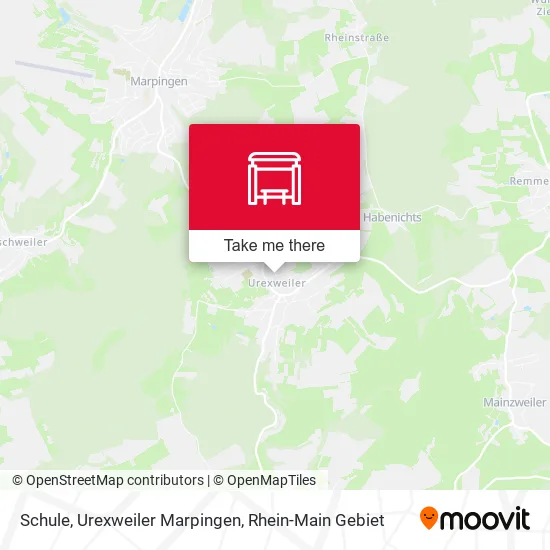 Карта Schule, Urexweiler Marpingen