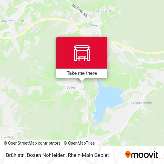 Карта Brühlstr., Bosen Nohfelden