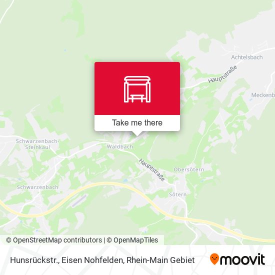Hunsrückstr., Eisen Nohfelden map