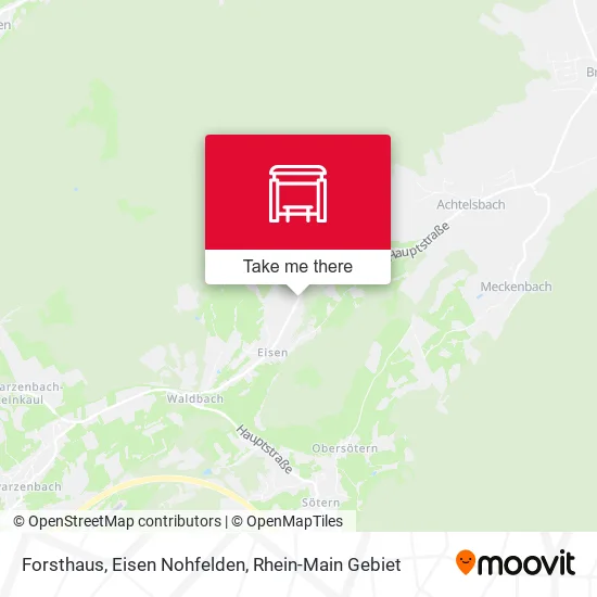 Карта Forsthaus, Eisen Nohfelden