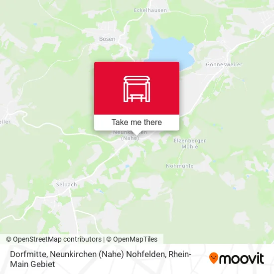 Карта Dorfmitte, Neunkirchen (Nahe) Nohfelden