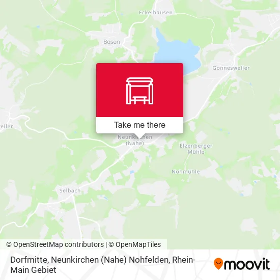 Карта Dorfmitte, Neunkirchen (Nahe) Nohfelden