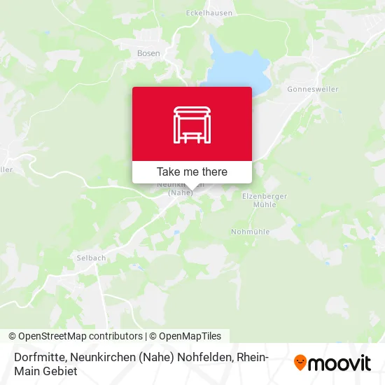 Карта Dorfmitte, Neunkirchen (Nahe) Nohfelden