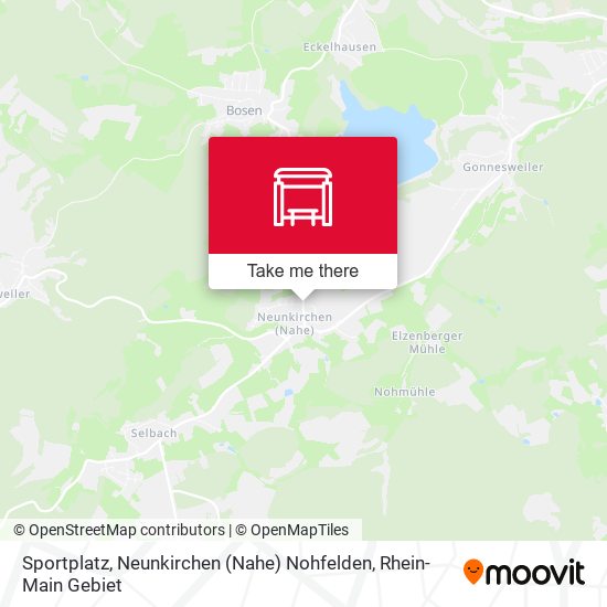 Sportplatz, Neunkirchen (Nahe) Nohfelden map