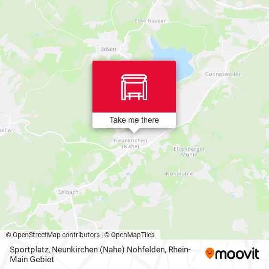 Карта Sportplatz, Neunkirchen (Nahe) Nohfelden