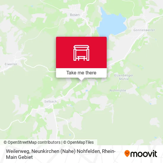 Карта Weilerweg, Neunkirchen (Nahe) Nohfelden