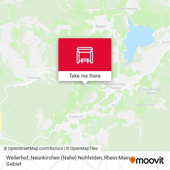 Карта Weilerhof, Neunkirchen (Nahe) Nohfelden