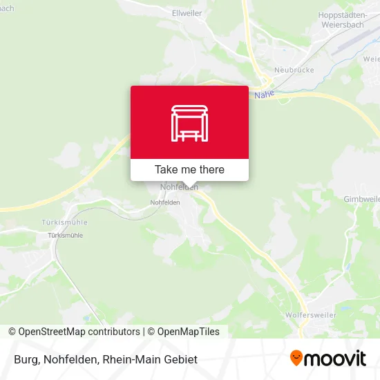 Карта Burg, Nohfelden