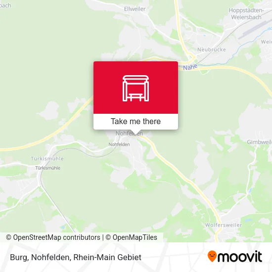Карта Burg, Nohfelden
