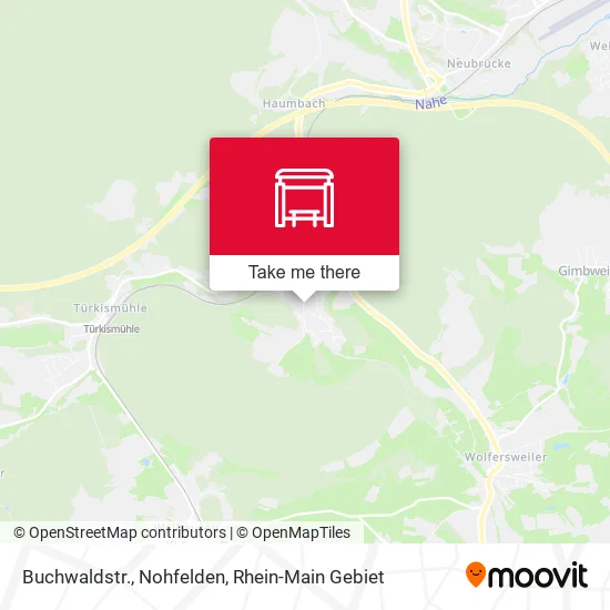 Карта Buchwaldstr., Nohfelden