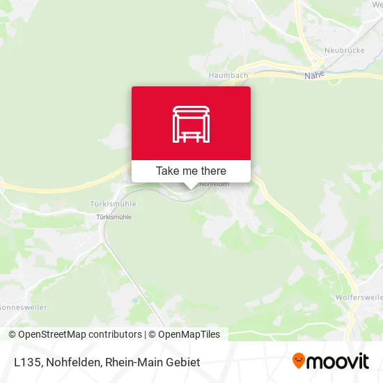 Карта L135, Nohfelden