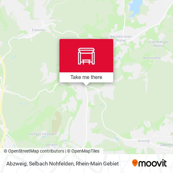 Abzweig, Selbach Nohfelden map