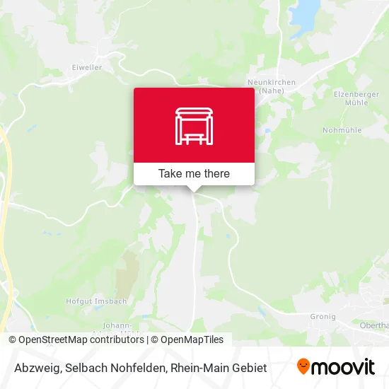 Abzweig, Selbach Nohfelden map