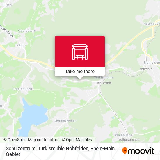 Schulzentrum, Türkismühle Nohfelden map