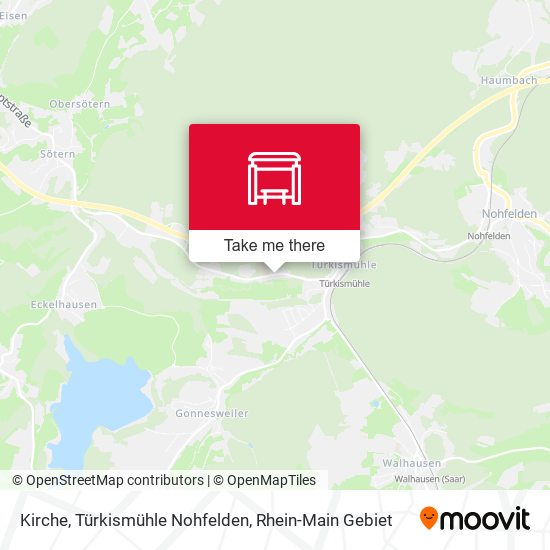 Kirche, Türkismühle Nohfelden map