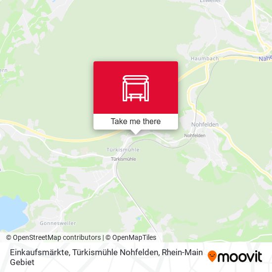 Einkaufsmärkte, Türkismühle Nohfelden map