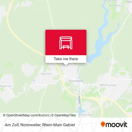 Карта Am Zoll, Nonnweiler