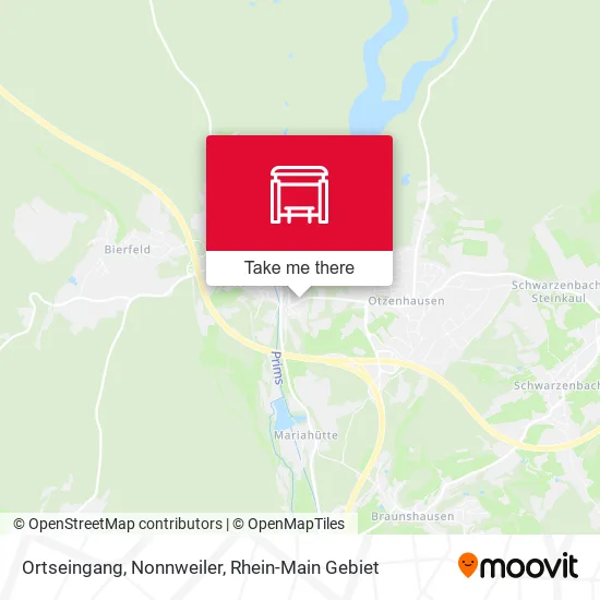 Карта Ortseingang, Nonnweiler