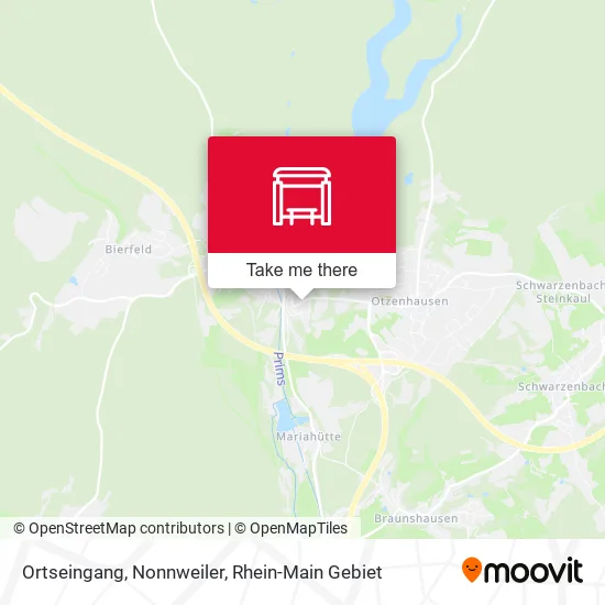 Карта Ortseingang, Nonnweiler