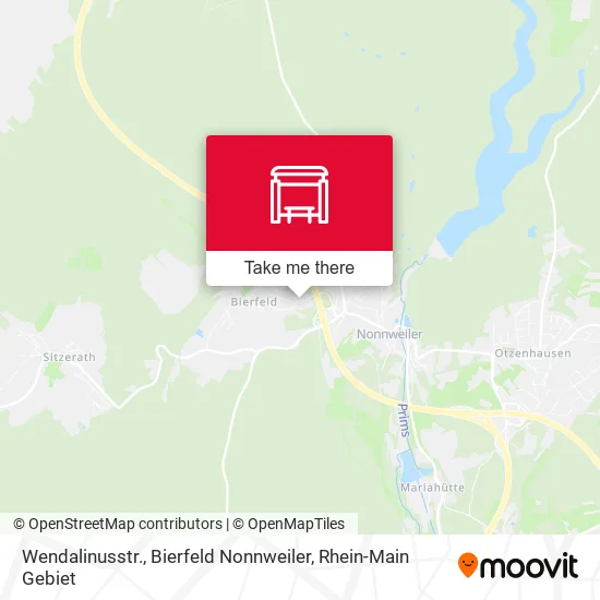 Карта Wendalinusstr., Bierfeld Nonnweiler