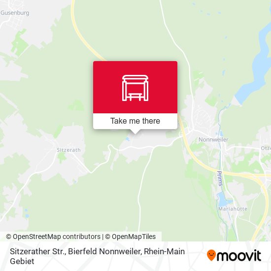 Карта Sitzerather Str., Bierfeld Nonnweiler