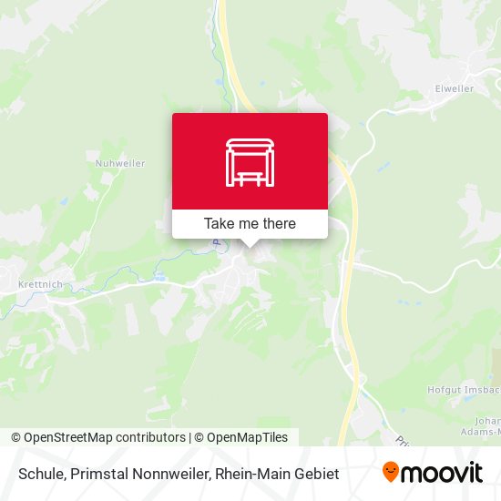 Schule, Primstal Nonnweiler map