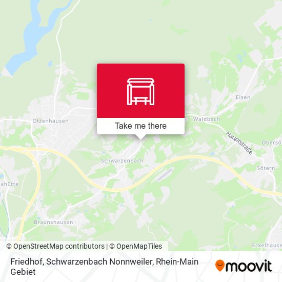 Карта Friedhof, Schwarzenbach Nonnweiler