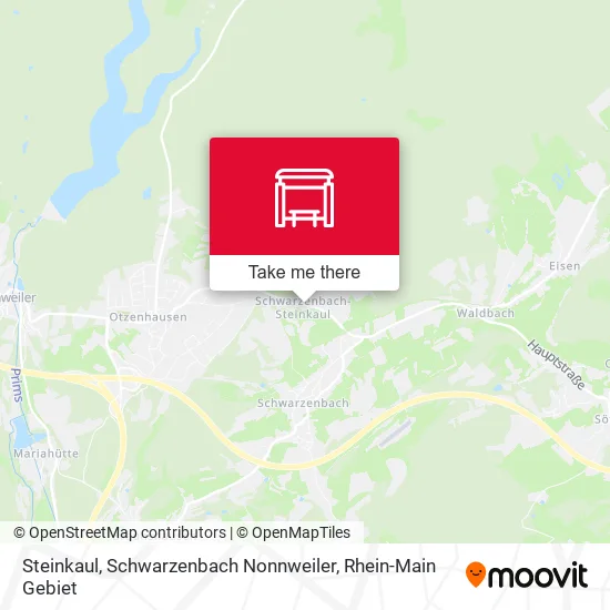 Карта Steinkaul, Schwarzenbach Nonnweiler