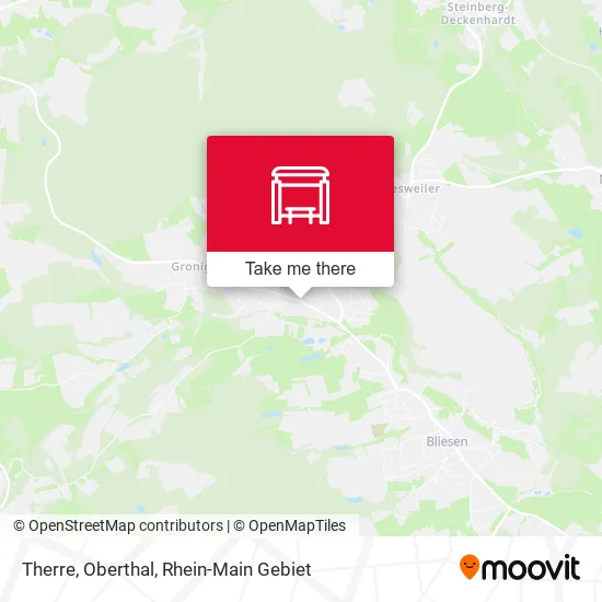 Карта Therre, Oberthal