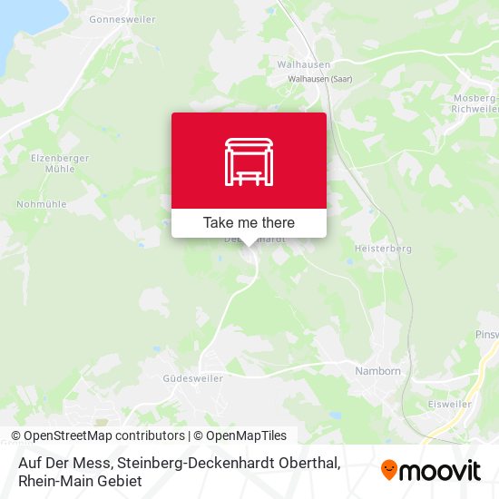 Auf Der Mess, Steinberg-Deckenhardt Oberthal map