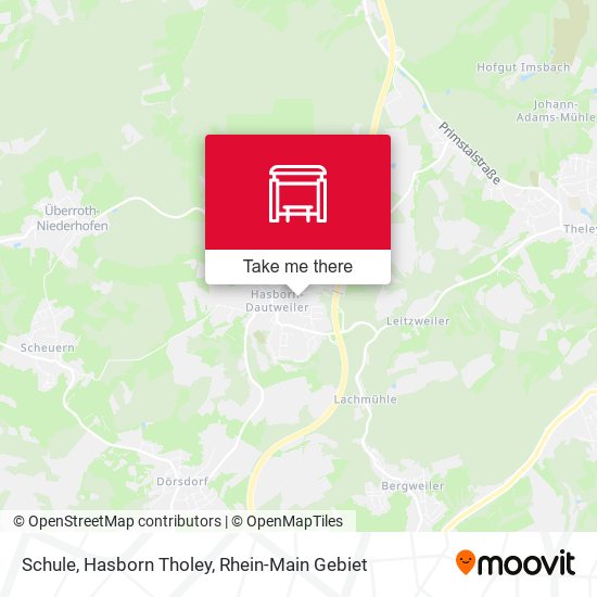Карта Schule, Hasborn Tholey