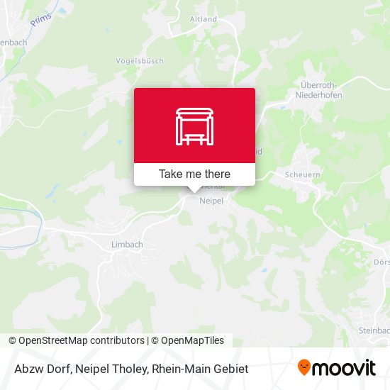 Карта Abzw Dorf, Neipel Tholey