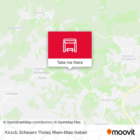 Карта Kirsch, Scheuern Tholey