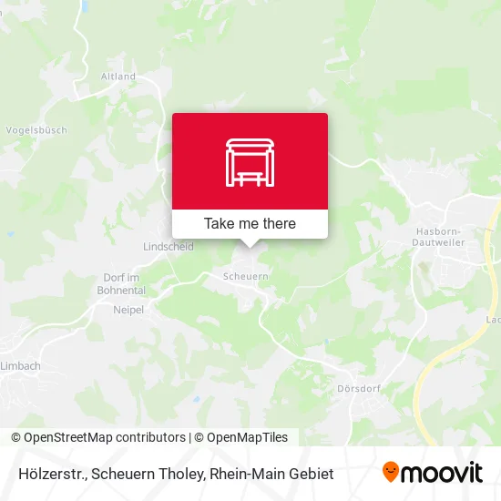 Карта Hölzerstr., Scheuern Tholey