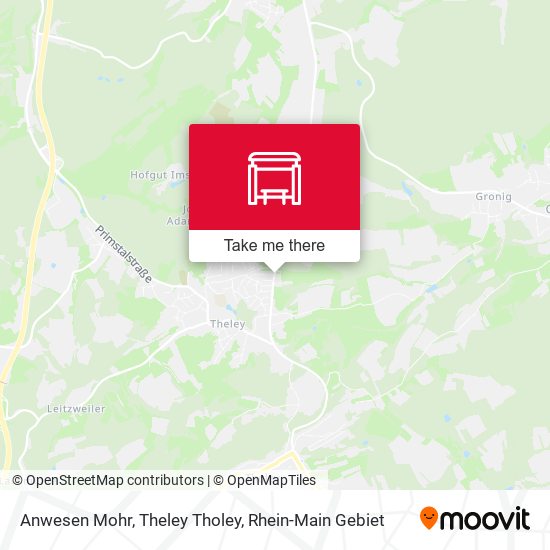 Anwesen Mohr, Theley Tholey map