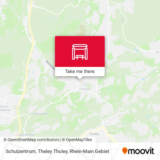 Карта Schulzentrum, Theley Tholey