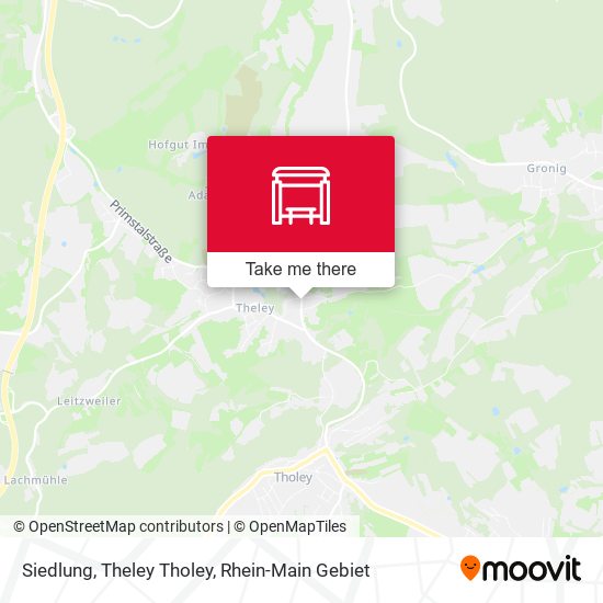 Siedlung, Theley Tholey map