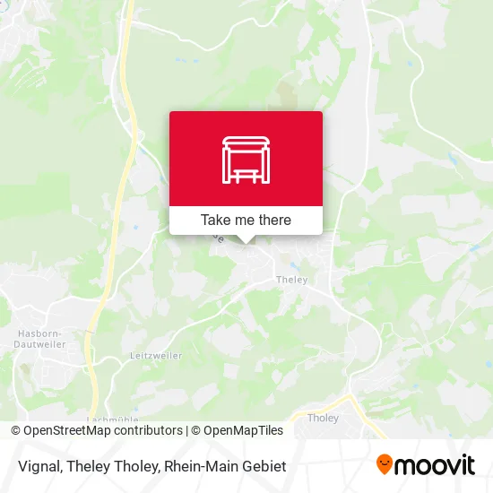 Vignal, Theley Tholey map