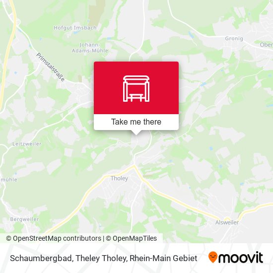 Schaumbergbad, Theley Tholey map