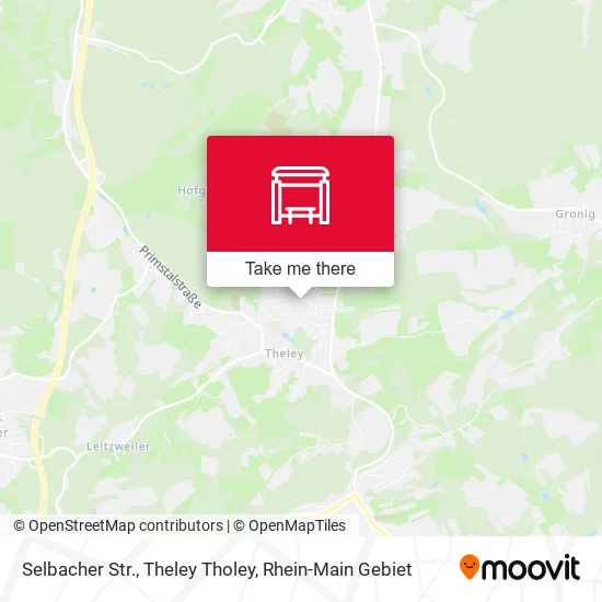 Карта Selbacher Str., Theley Tholey