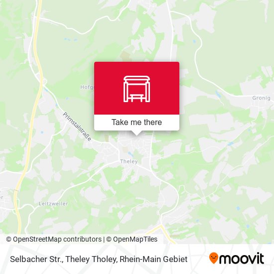 Карта Selbacher Str., Theley Tholey