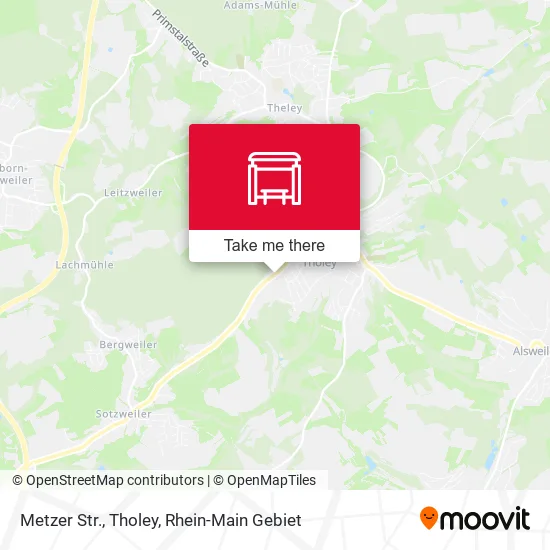 Карта Metzer Str., Tholey