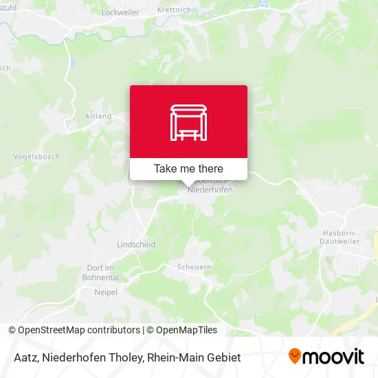 Карта Aatz, Niederhofen Tholey