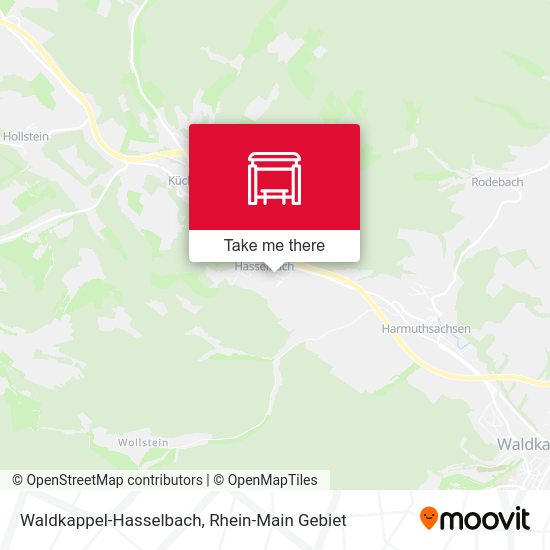 Карта Waldkappel-Hasselbach
