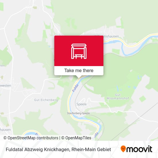 Карта Fuldatal Abzweig Knickhagen