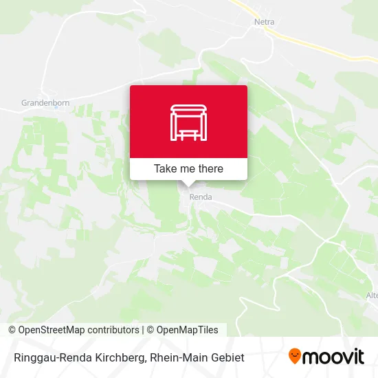 Карта Ringgau-Renda Kirchberg