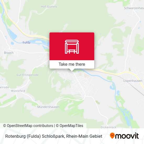 Карта Rotenburg (Fulda) Schloßpark